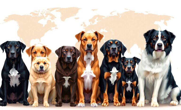 Wie viele Hunderassen gibt es? – Ein umfassender Überblick über die Vielfalt der Hunde