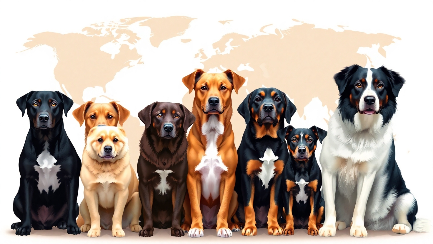 Wie viele Hunderassen gibt es? – Ein umfassender Überblick über die Vielfalt der Hunde